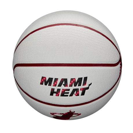 Wilson NBA Team Pixel Miami Heat Basketball Size 7
