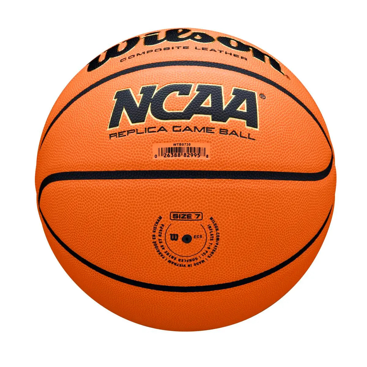 Wilson NCAA Replica Game Basketball Size 7