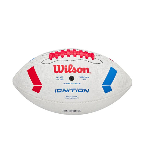 Balón Fútbol Americano Wilson Nfl Ignition Talla Junior Blanco