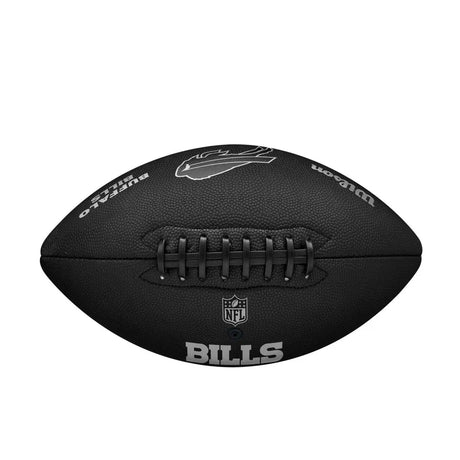 Balón Fútbol Americano Wilson Nfl Team Metallic Premiere Buffalo Bills Official Negro