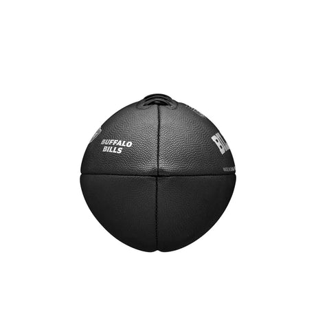 Balón Fútbol Americano Wilson Nfl Team Metallic Premiere Buffalo Bills Official Negro