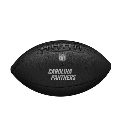 Balón Fútbol Americano Wilson Nfl Team Metallic Premiere Carolina Panthers Official Negro
