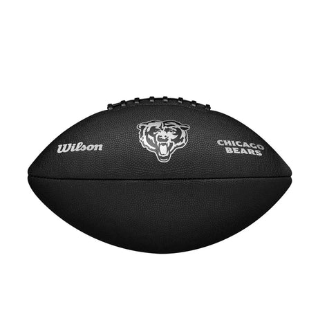 Balón Fútbol Americano Wilson Nfl Team Metallic Premiere Chicago Bears Official Negro