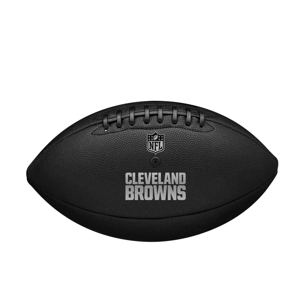 Balón Fútbol Americano Wilson Nfl Team Metallic Premiere Cleveland Browns Official Negro
