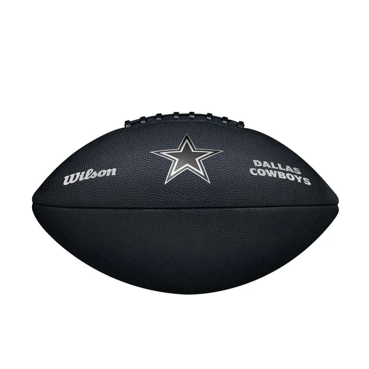 Balón Fútbol Americano Wilson Nfl Team Metallic Premiere Dallas Cowboys Official Negro
