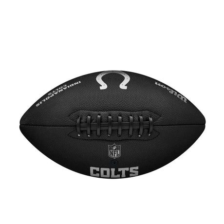 Balón Fútbol Americano Wilson Nfl Team Metallic Premiere Indianapolis Colts Official Negro