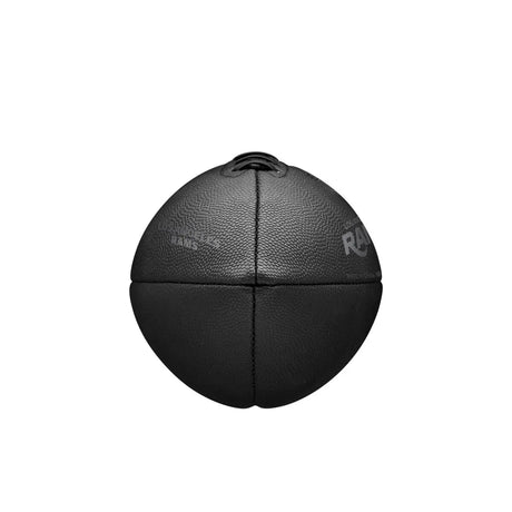 Balón Fútbol Americano Wilson Nfl Team Metallic Premiere Los Angeles Rams Official Negro