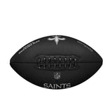 Balón Fútbol Americano Wilson Nfl Team Metallic Premiere New Orleans Saints Official Negro