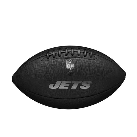 Balón Fútbol Americano Wilson Nfl Team Metallic Premiere New York Jets Official Negro