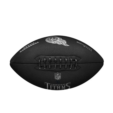 Balón Fútbol Americano Wilson Nfl Team Metallic Premiere Tennessee Titans Official Negro
