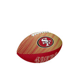Balón Fútbol Americano Wilson Nfl Team Tailgate  San Francisco 49ers Talla Junior