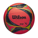 Balón Voleibol Wilson Avp Optx Grass Vb Phosph Red/Black Official