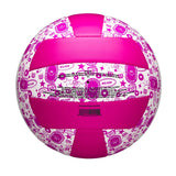 Balón Voleibol Wilson Stamp Morado/Blanco