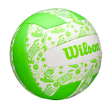 Balón Voleibol Wilson Stamp Verde/Blanco