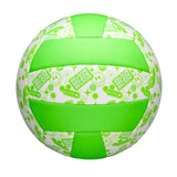 Balón Voleibol Wilson Stamp Verde/Blanco