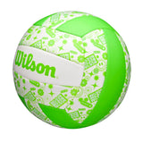 Balón Voleibol Wilson Stamp Verde/Blanco
