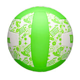 Balón Voleibol Wilson Stamp Verde/Blanco