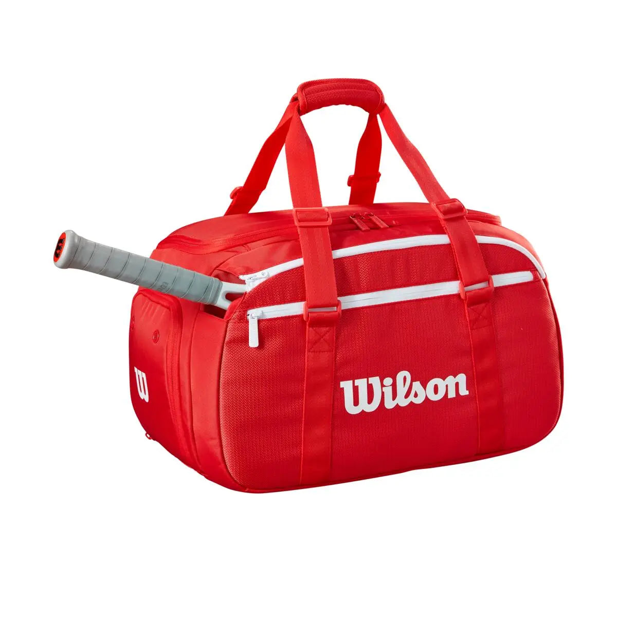 Bolsa Duffel Wilson Super Tour Pequeña Rojo