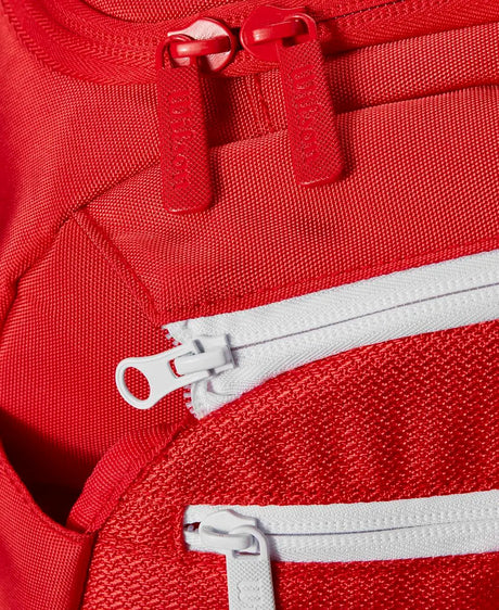 Bolsa Duffel Wilson Super Tour Pequeña Rojo
