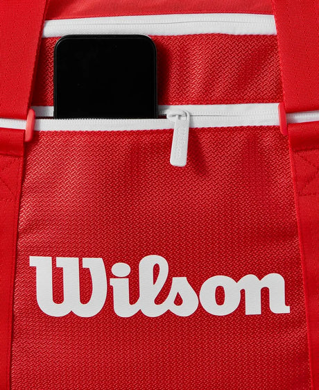 Bolsa Duffel Wilson Super Tour Pequeña Rojo