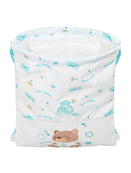 Bolsa Junior Real Madrid Preescolar Blanca
