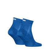 Meias Puma Sport Light Quarter Pack 2 Pares Azul