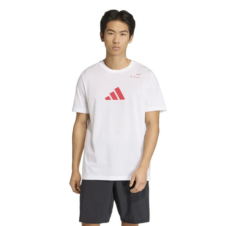 Camiseta adidas Pádel Category Graphic Blanco
