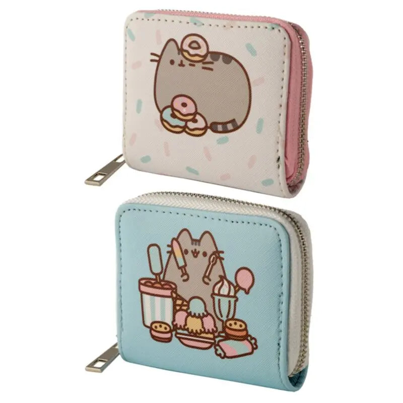 Carteira com Fecho Gato Pusheen Guloso