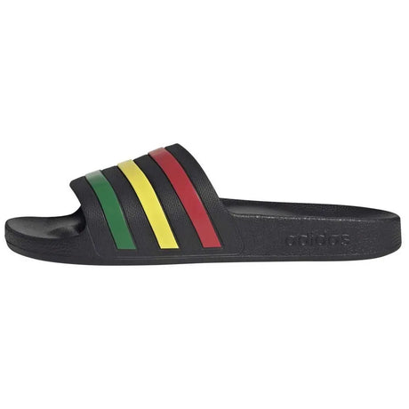 Chanclas Adidas Adilette Aqua Negro/Verde/Amarillo/Rojo