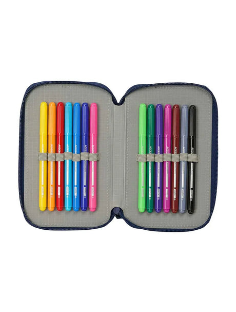 Estuche Plumier Doble Pequeño 29 Piezas F.C. Barcelona 1ª Equipación 26/27