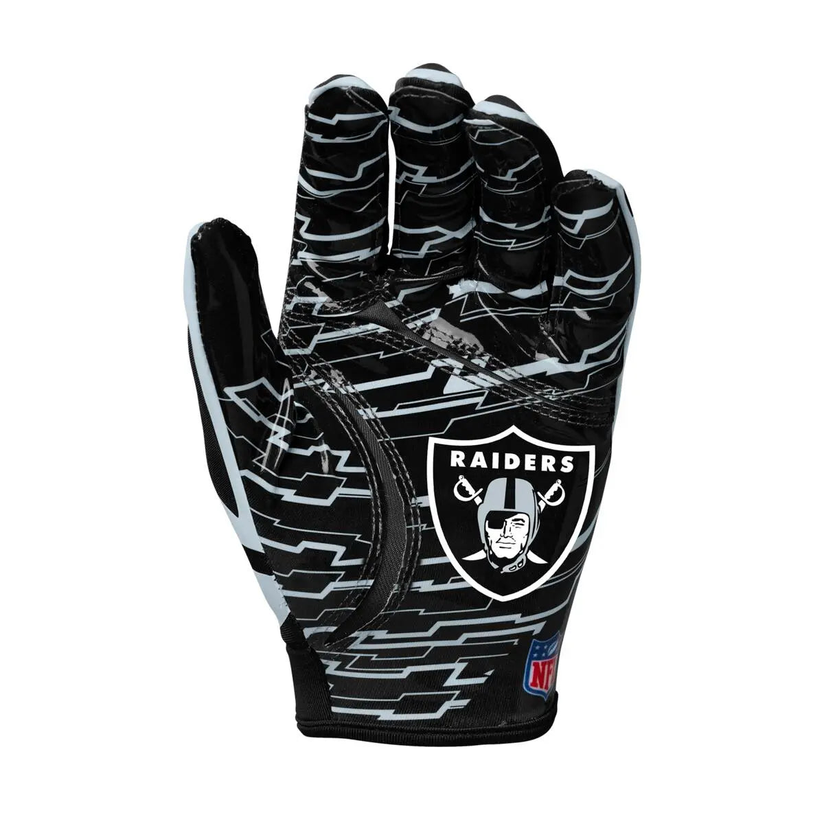Guantes Fútbol Americano Wilson Adulto Nfl Stretch Fit Las Vegas Raiders