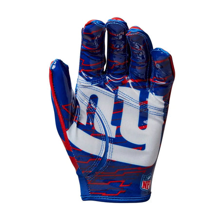 Guantes Fútbol Americano Wilson Adulto Nfl Stretch Fit New York Giants