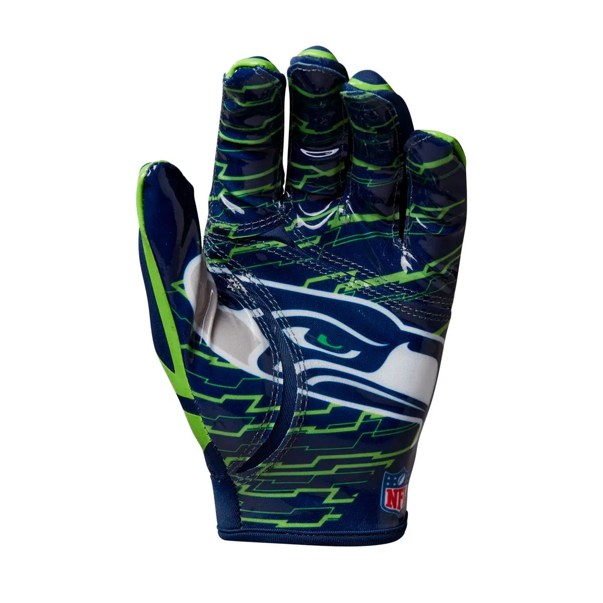 Guantes Fútbol Americano Wilson Adulto Nfl Stretch Fit Seattle Seahawks