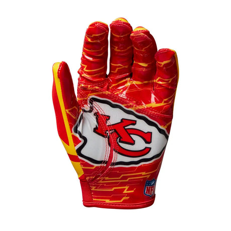 Guantes Fútbol Americano Wilson Junior Nfl Stretch Kansas City Chiefs