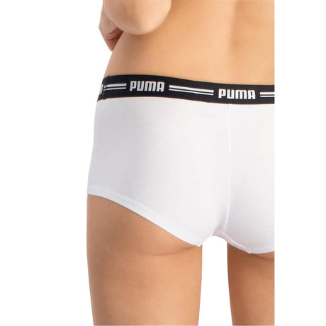 Mini Short Puma 2u Blanco Mujer