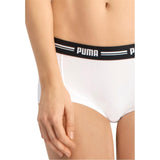 Mini Short Puma 2u Blanco Mujer