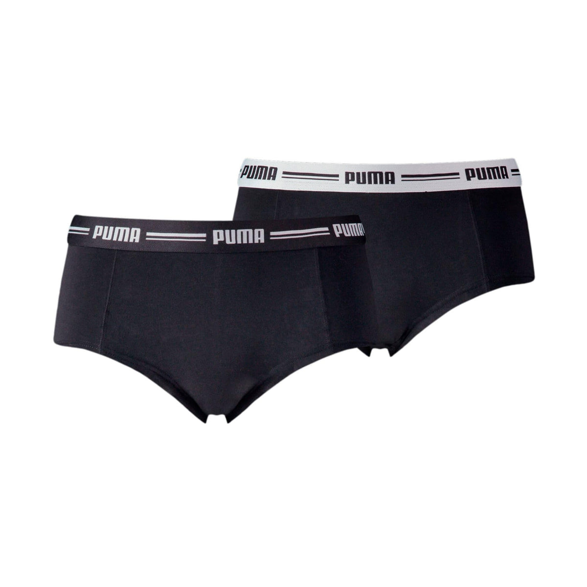Mini Short Puma 2u Negro Mujer