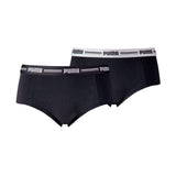 Mini Short Puma 2u Negro Mujer