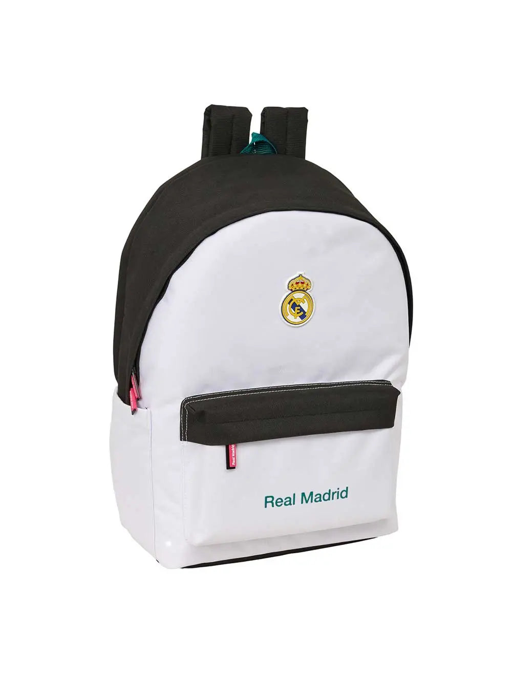 Mochila Doble para Portátil 15,6"+USB Real Madrid Equip. 26/27