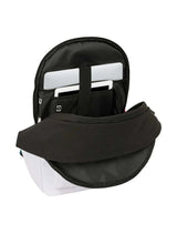 Mochila Doble para Portátil 15,6"+USB Real Madrid Equip. 26/27