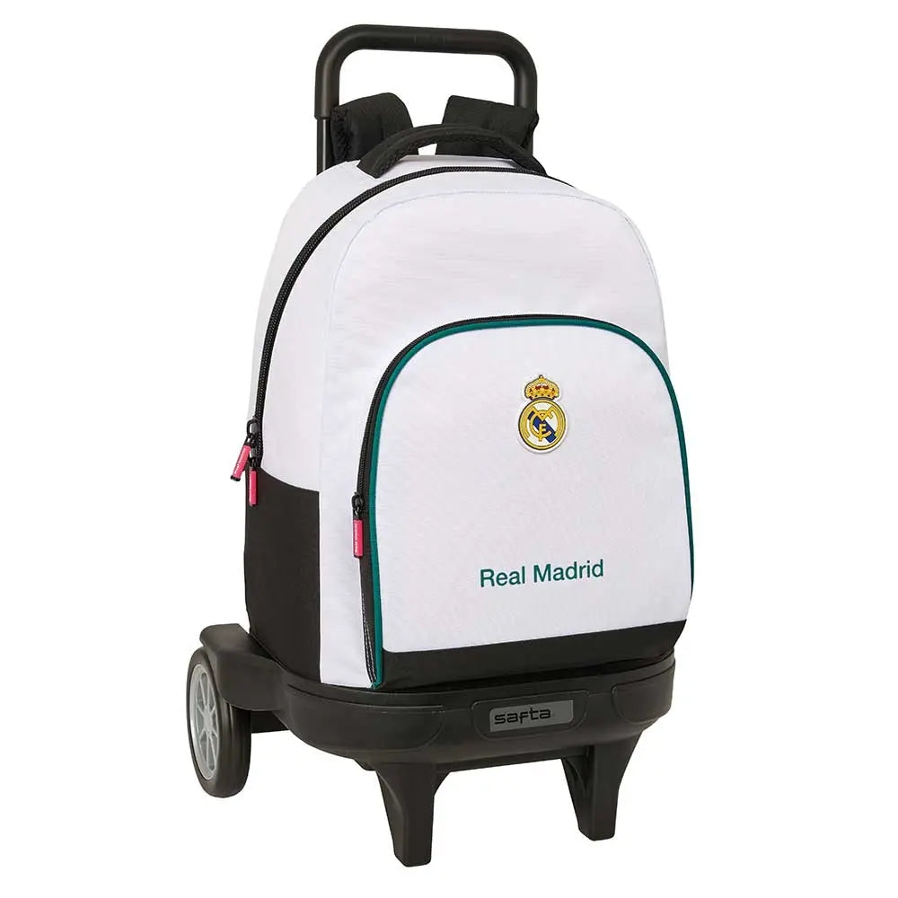 Mochila Grande C/Ruedas Compact Evol. Ext. Real Madrid 26/27