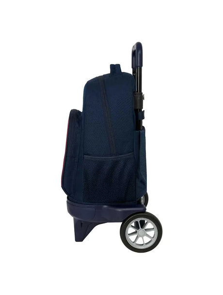Mochila Grande C/Ruedas Compact Evol. Extensible F.C. Barcelona