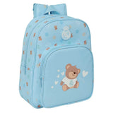 Mochila Infantil Adaptável a Carrinho Real Madrid Pré-escolar Azul