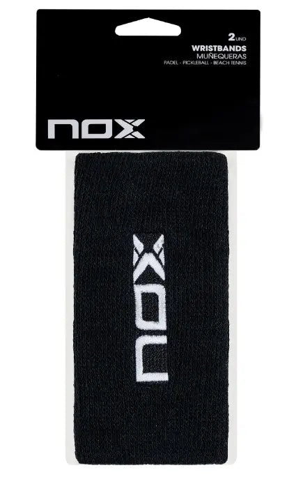 Muñequeras Pádel Nox Largas Blíster 2 unidades