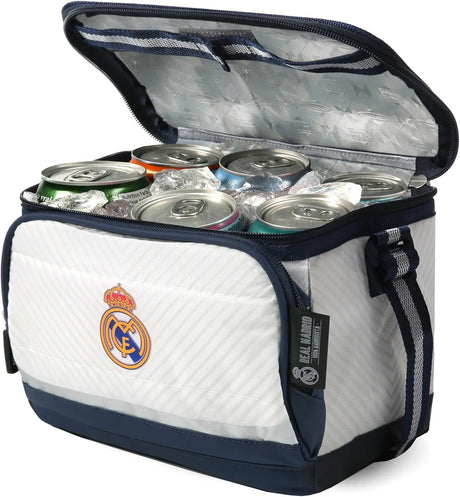 Nevera Plegable 6 Latas Real Madrid
