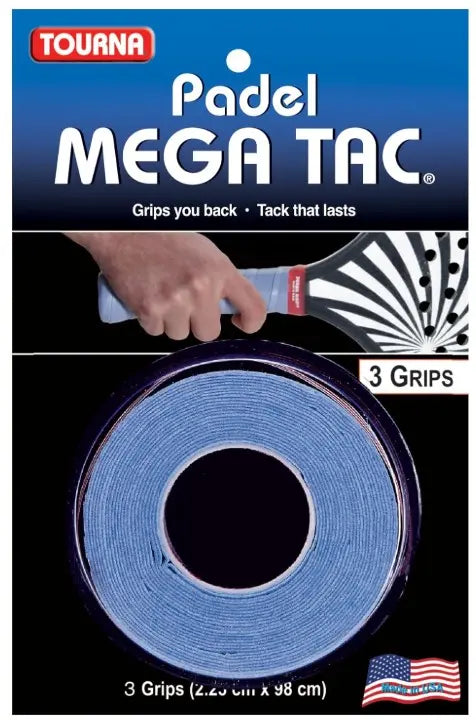 Tourna MEGA TAC Padel Overgrips 3 pack