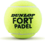 Pelotas Pádel Dunlop Fort Padel 3+1