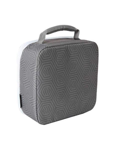 Saco Térmico Porta-Alimentos+Garrafa+Tupperware Cinzento Real Madrid