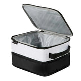 Porta-Alimentos Térmico Expandible+Tupper Real Madrid Blanco
