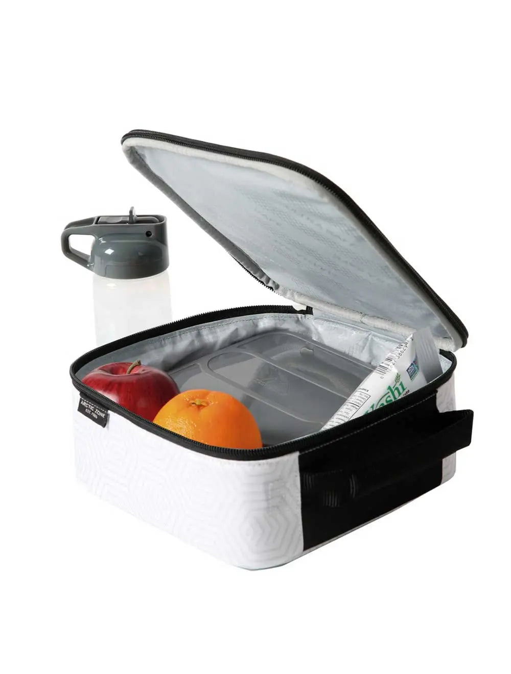 Porta-Alimentos Térmico+Botella+Tupper Blanco Real Madrid